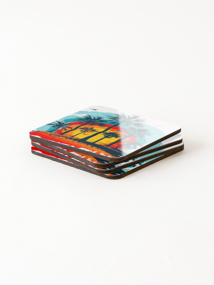 Thumbnail 4 of 5, Coasters (Set of 4), Abstract designed and sold by JoeCollection.
