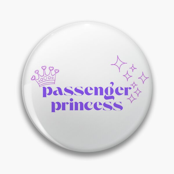 Item preview, passenger princess with queen crown  | colorful cute purple passenger queen designed and sold by Happiness-pills.