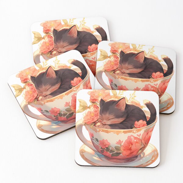 Item preview, Adorable Teacup Kitten - Cute designed and sold by octoboobs.
