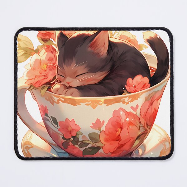 Item preview, Adorable Teacup Kitten - Cute designed and sold by octoboobs.