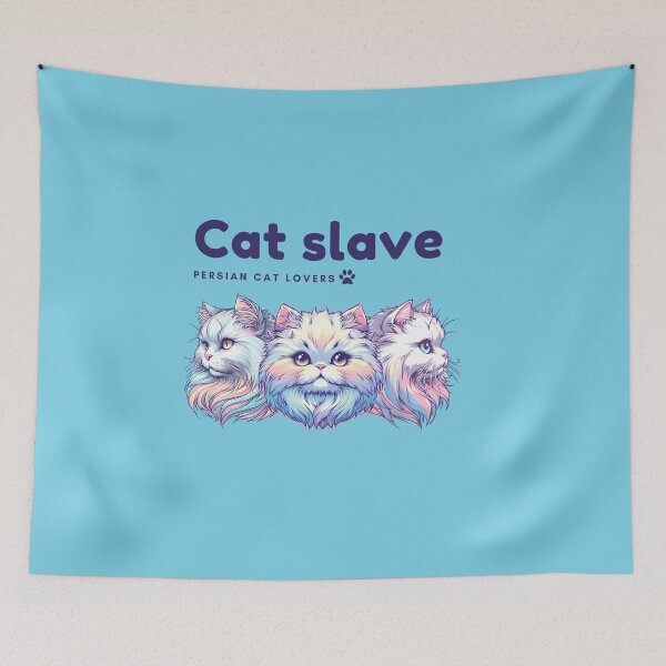 Item preview, Cat slave - Persian cat lovers designed and sold by mamacub.