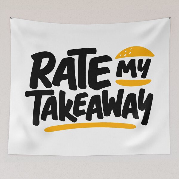 Item preview, Rate my takeaway merch rate my takeaway logo designed and sold by pooblios.