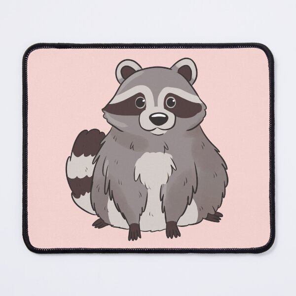 Item preview, Cute chubby cartoon raccoon  designed and sold by Yaragold.