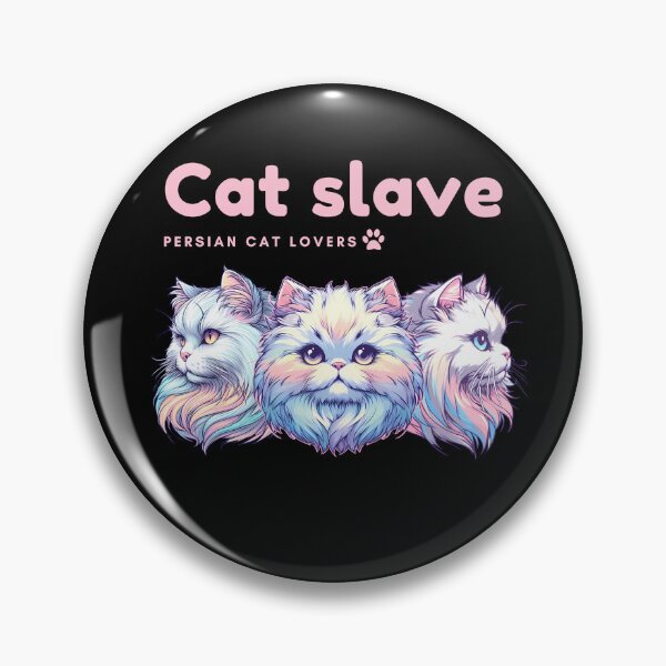 Item preview, Cat slave - Persian cat lovers - pink designed and sold by mamacub.