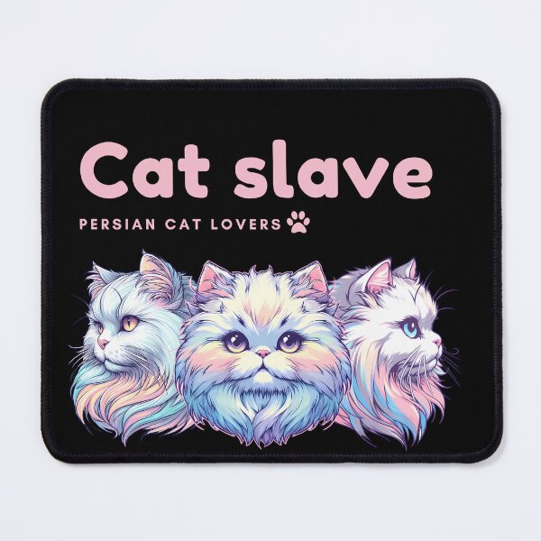 Item preview, Cat slave - Persian cat lovers - pink designed and sold by mamacub.