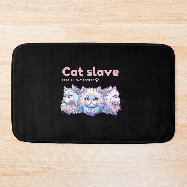 Item preview, Cat slave - Persian cat lovers - pink designed and sold by mamacub.