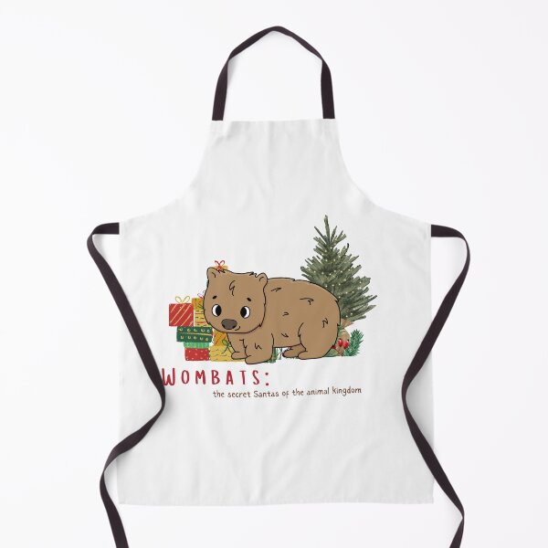 Item preview, wombat christmas designed and sold by ChromaHeaven.