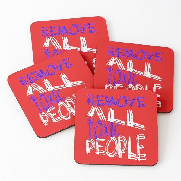 Item preview, Remove All Toxic People Positive Quote designed and sold by taiche.