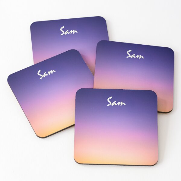Item preview, Sam TShirt Sunset Gradient designed and sold by artbibun.