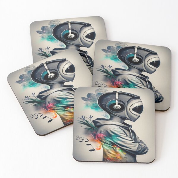 Item preview, An Alien Listening a Music designed and sold by Adarsh03.