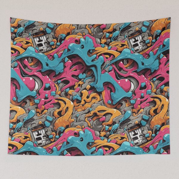 Item preview, Graffiti Groove: Urban Art designed and sold by GracePaigePlaza.