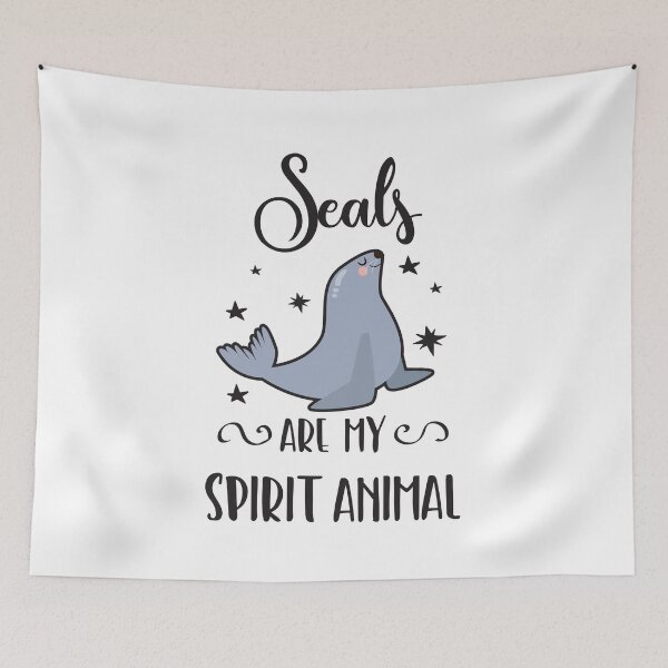 Item preview, Seals Are My Spirit Animal designed and sold by jaygo.