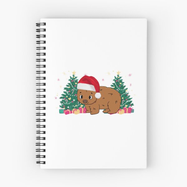 Item preview, wombat christmas cute designed and sold by ChromaHeaven.