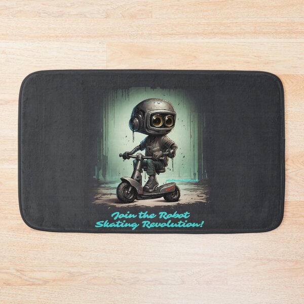 Item preview, Skate robot - join the Robot Skating Revolution! designed and sold by ArtWearSplash.