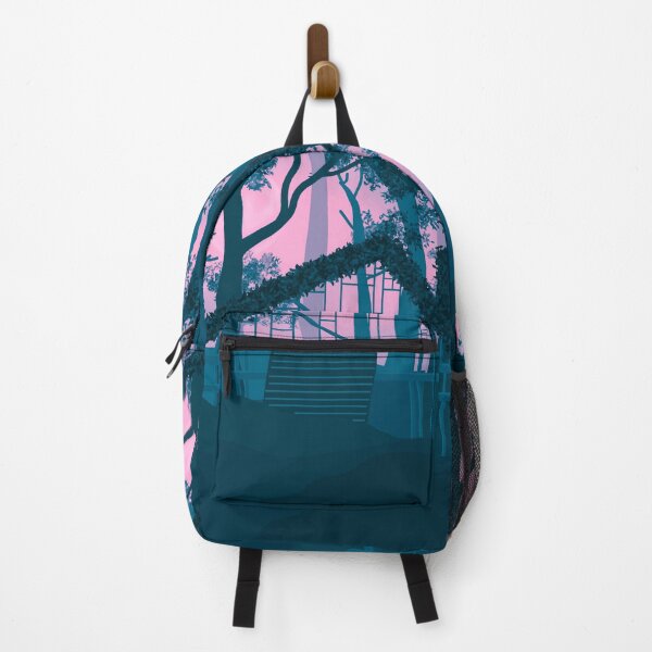 Item preview, CABIN IN THE WOODS PURPLE PINK SKY designed and sold by ulricateodoro.