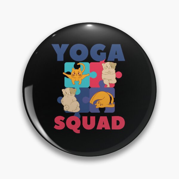 Item preview, Yoga Squad Cats in Zen designed and sold by EdytaGister.