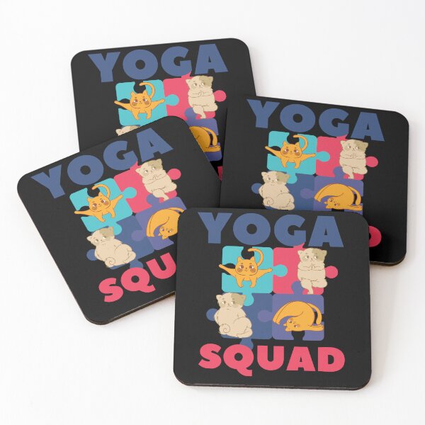 Item preview, Yoga Squad Cats in Zen designed and sold by EdytaGister.