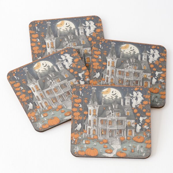 Item preview, Haunting Motifs: Intricate Patterns of Halloween Terrors designed and sold by The-Library.
