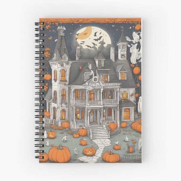 Aperçu de l'œuvre Haunting Motifs: Intricate Patterns of Halloween Terrors créée et vendue par The-Library.