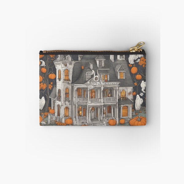Artikelvorschau, Haunting Motifs: Intricate Patterns of Halloween Terrors entworfen und verkauft von The-Library.
