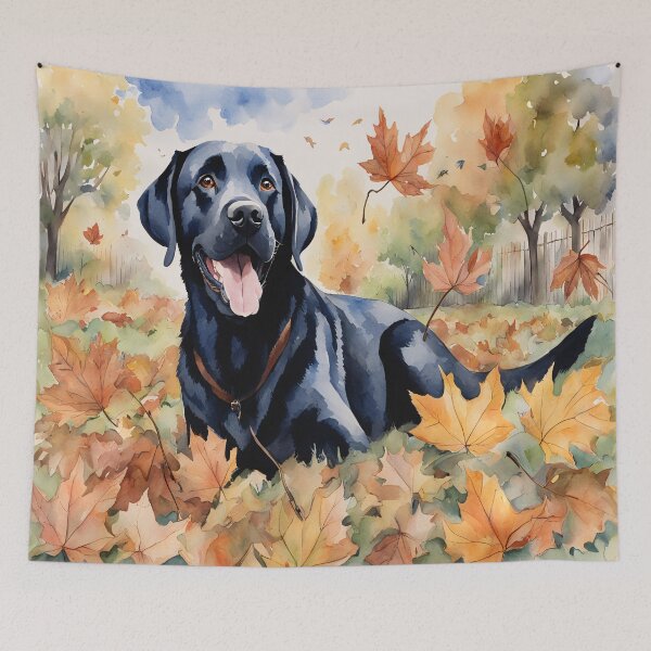 Item preview, Passion Painting: Labrador's Autumn Adventure designed and sold by ArtsyInventor.