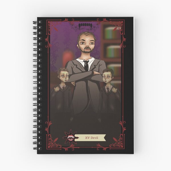 Item preview, tarot card (15_Devil) designed and sold by gazrgaley.