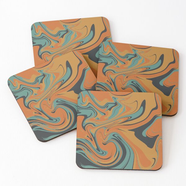 Item preview, Autum ripple pattern  designed and sold by CasPrints.