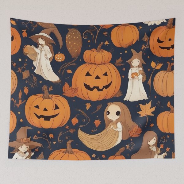 Item preview, Midnight Mosaic: A Sinister Symphony of Halloween Haunts designed and sold by The-Library.