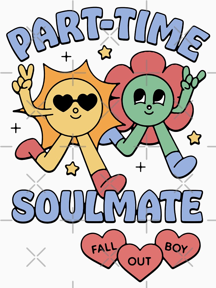 Fall Out Boy Merch Part Time Soulmate Essential T Shirt For Sale By Pooblios Redbubble 3575