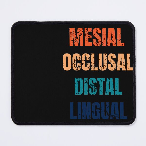Item preview, Teeth surfaces. Mesial, occlusal, distal, lingual designed and sold by EdytaGister.