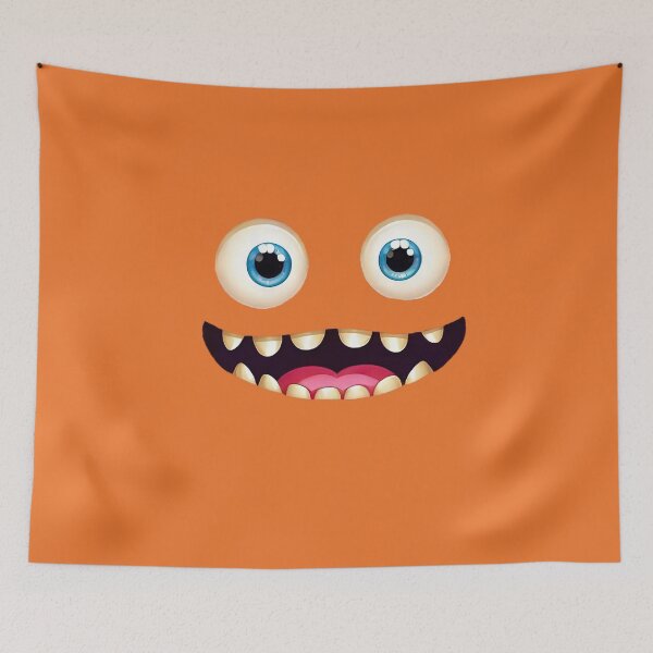 Item preview, Cute monster face, low effort kid costume for halloween designed and sold by ChaosEdits.