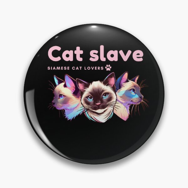 Item preview, Cat slave - Siamese Cat lovers - pink designed and sold by mamacub.
