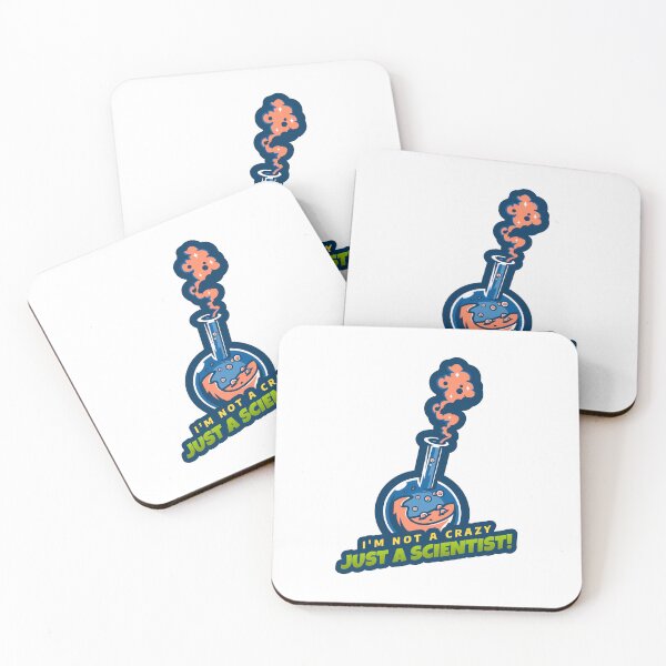 Item preview, I'm Not A Crazy, Just A Scientist designed and sold by ElCrocodel.