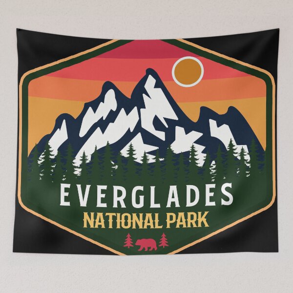 Aperçu de l'œuvre Parc national des Everglades créée et vendue par nature-space.
