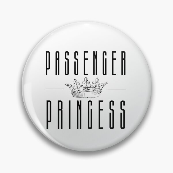 Item preview, passenger princess with a queen crown| black and white passenger  designed and sold by Happiness-pills.