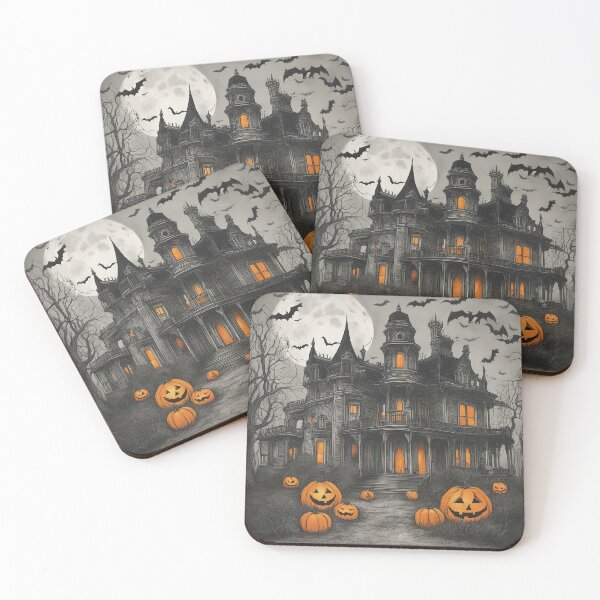 Item preview, Gloomy Groves Manor: The Haunting Heartbeat of Halloween Eve designed and sold by The-Library.