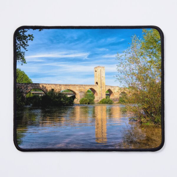 Item preview, River Ebro at Frias Spain Famous Medieval Spanish Bridge designed and sold by acceleratorhams.