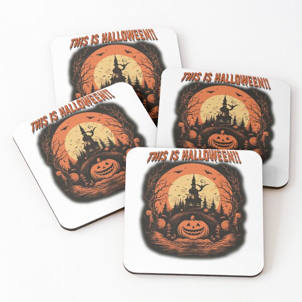 Item preview, Halloweeen Pillow designed and sold by VintageTimesArt.