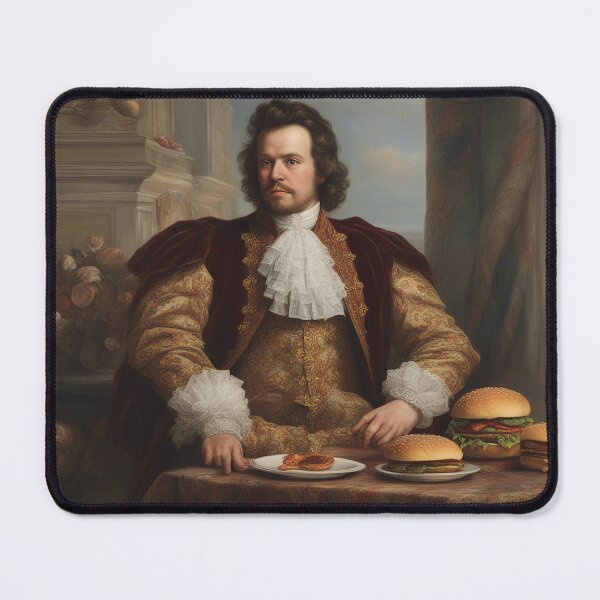Item preview, Aristocratic Appetites: Iconic Portraits Paired with Fast Food Fancies designed and sold by The-Library.