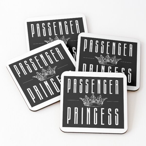 Item preview, passenger princess with a queen crown| black and white passenger  designed and sold by Happiness-pills.