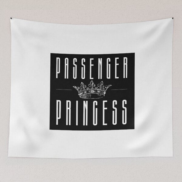 Item preview, passenger princess with a queen crown| black and white passenger  designed and sold by Happiness-pills.