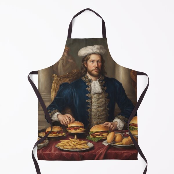 Item preview, Noble Nibbles: Timeless Portraiture Meets Modern Mealtime designed and sold by The-Library.