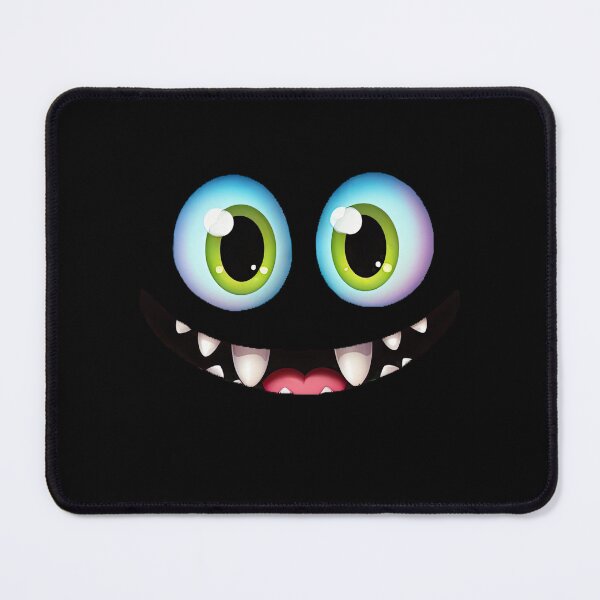Item preview, Cute Monster face, low effort costume for halloween designed and sold by ChaosEdits.