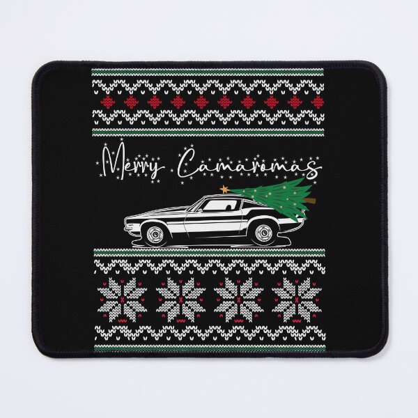 Item preview, Merry Camaromas - Classic Muscle Car with Christmas Tree Festivity designed and sold by 365CarMods Official.