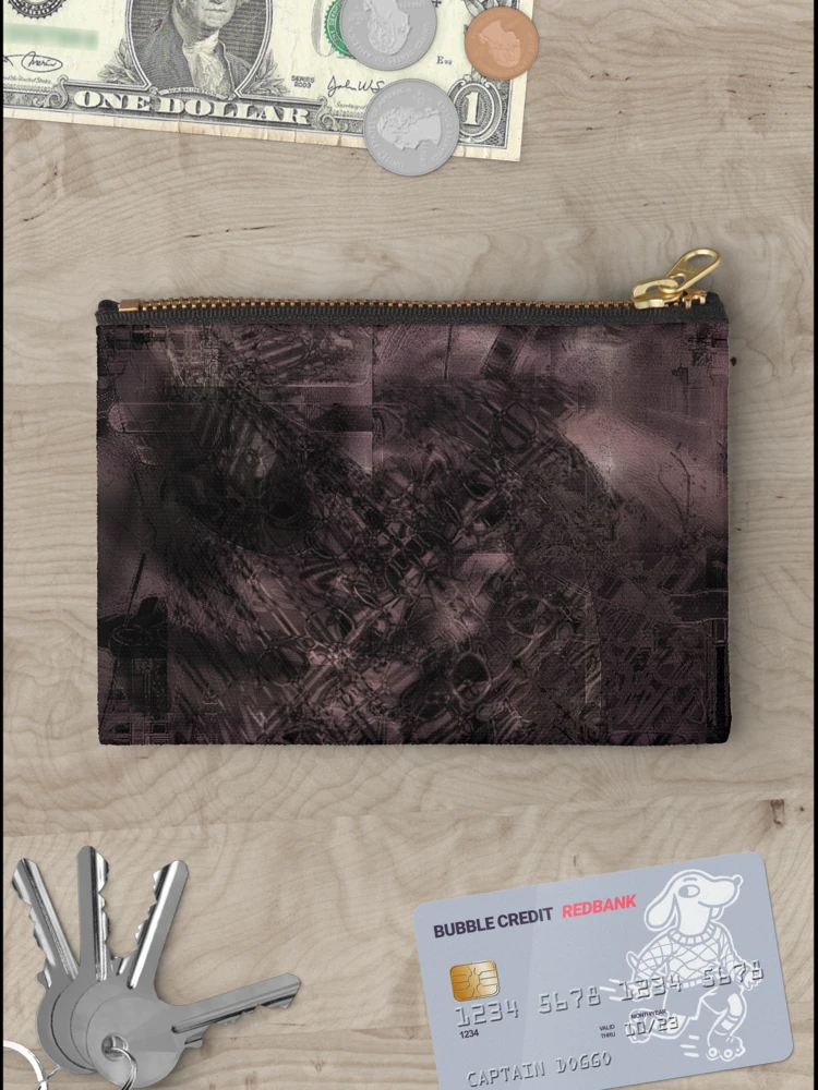 Thumbnail 3 of 4, Zipper Pouch, Turmoil designed and sold by Elizabeth Austin-Craig.