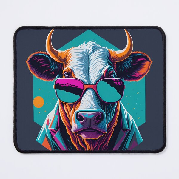 Item preview, Cool cow with sunglasses designed and sold by TaevasDesign.