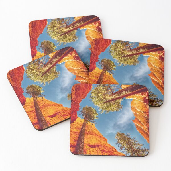 Item preview, Vertical View of Trees and Cliffs in Bryce, Utah designed and sold by KellyHeaton.