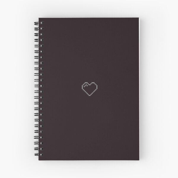 Item preview, Pixel Art: GRAY HEART bitmap emoji designed and sold by lalatrash.