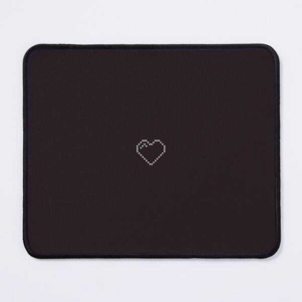 Item preview, Pixel Art: GRAY HEART bitmap emoji designed and sold by lalatrash.