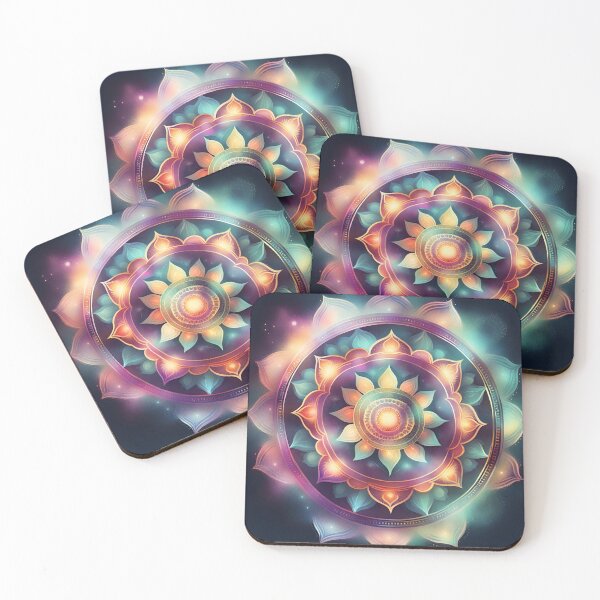 Item preview, colorful mandala designed and sold by TFrequencyStore.